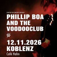 Phillip Boa and the Voodooclub – play singles & songs from their catalogue